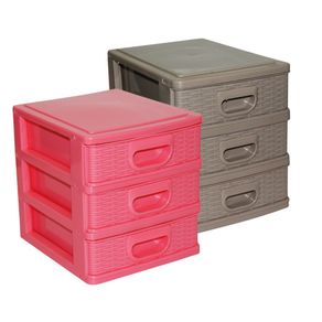MP1218 MINI PORTA TUDO C/3 GAVETAS