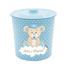 BM2073 LIXEIRA REDONDA COM TAMPA AZUL BM2073 LIXEIRA REDONDA COM TAMPA AZUL