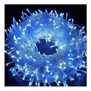 19068 PISCA C/50LED AZUL FIO TRANSPARENTE 5M 110V