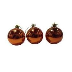 890250 BOLA DE NATAL LISA 1.5CM COBRE C/12
