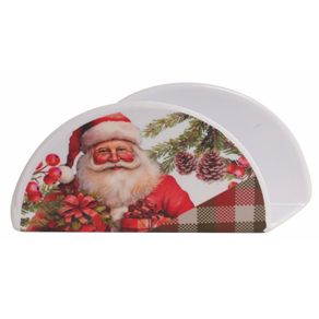 27413 MELAMINE NATAL PORTA GUARDANAPO 15X8CM