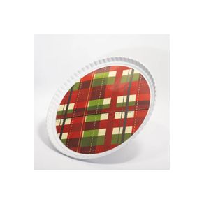 20176 SUPORTE P/BOLO NATALINO EM MELAMINA 35CM