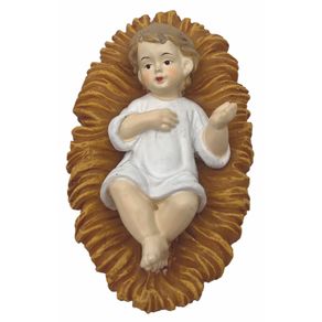 27686 MENINO JESUS MANJ POLIRES 13,5X7X6,2CM