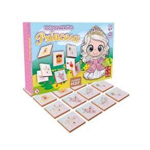0908 JOGO DA MEMORIA PRINCESA 0908 JOGO DA MEMORIA PRINCESA