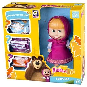 2776 BONECA MASHA SURPRESA 18CM 2776 BONECA MASHA SURPRESA 18CM