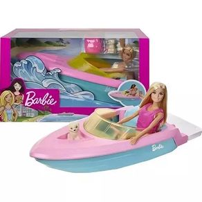 GRG30 BB BONECA BARBIE BOAT