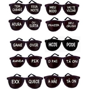 OCULOS NEW WAVE BLACK FRASES OCULOS NEW WAVE BLACK FRASES