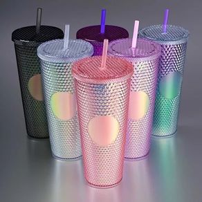 GDR1075 COPO PLASTICO C CANUDO 720ML