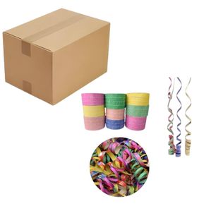 SERPENTINA DE PAPEL C/75 PCTES C/12 ROLOS