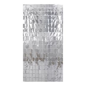 904344 CORTINA METALIZADA SHIMMER WALL PRATA 2X1 M 904344 CORTINA METALIZADA SHIMMER WALL PRATA 2X1 M