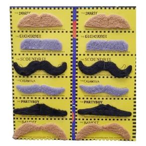 904292 CARTELA DE BIGODE C/12