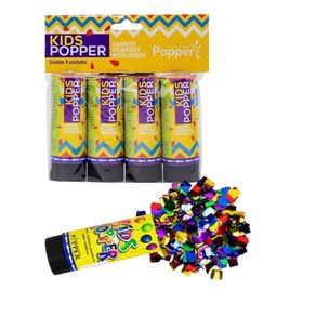 8011-4 KIDS POPPER 11CM C/4