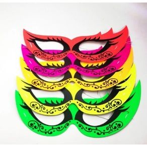 915160 MASCARA DE PAPEL GATINHA LUXO C/10