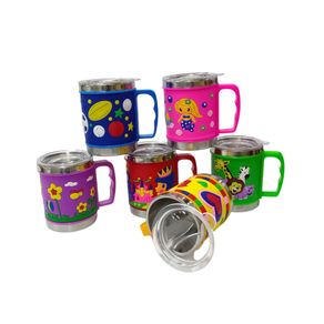 MAX0002 CANECA KIDS DE INOX C TAMPA 350ML