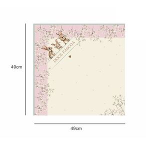 88500410 EXPRESS DOCE PASCOA 49X49 PT C/25 UN