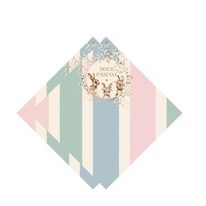 88500398 EXPRESS DOCE PASCOA 39X39 PT C/25 UN