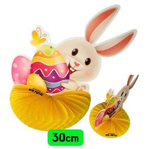 MOD-937 ENFEITE COELHO DECORATIVO 30CM