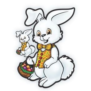 459 ENFEITE COELHO BRANCO C/02