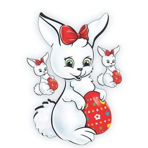 458 KIT COELHA BRANCA C/03 458 KIT COELHA BRANCA C/03