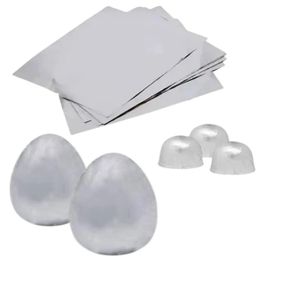 221003 ALUMINIO PRATA PARA OVO DE PASCOA 250G 26X19,5CM C/50 221003 ALUMINIO PRATA PARA OVO DE PASCOA 250G 26X19,5CM C/50