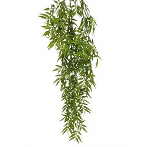 E/0700 PENDENTE DE FOLHAGENS DE BAMBU 80CM