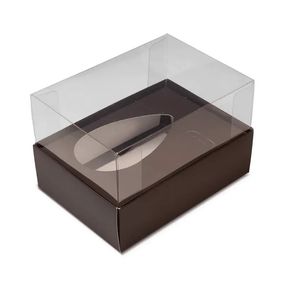 P0389 CAIXA OVO DE COLHER 150/200G MARROM C/05