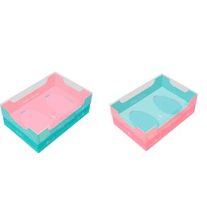 4796 CX ENCANTO KIDS (2X50G) DUPLA FACE - AZUL E ROSA C/5