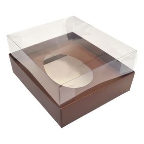 P0393 CAIXA OVO DE COLHER 250G MARROM C/05 P0393 CAIXA OVO DE COLHER 250G MARROM C/05