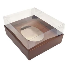P0399 CAIXA OVO DE COLHER 500G MARROM C/05