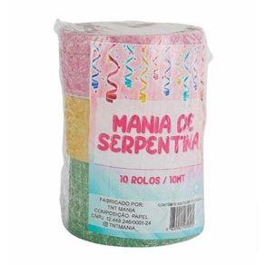 SERPENTINA TNT ROLO C/10 UNIDADES