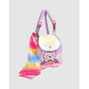 MM4916 MINI MOCHILA GATINHA PELUCIA