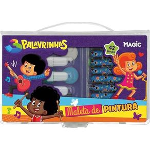 902369 MALETA DE PINTURA 42 PEÇAS - 3 PALAVRINHAS