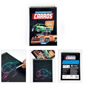 581883 CARROS - BLOCO DE DESENHO MAGICO
