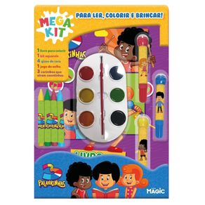 80558 3 PALAVRINHAS - LER, COLORIR E BRINCAR