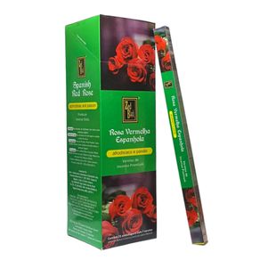 8202 INCENSO ROSA VERMELHA ESPANHOLA