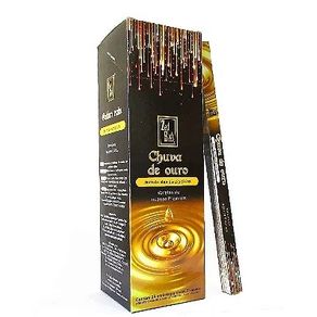 INCENSO ZED BLACK CHUVA DE OURO C/25