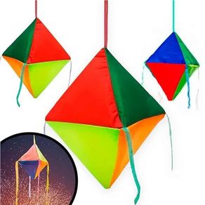 BALAO DECORATIVO NYLON COLORIDO PEQ