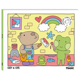 84679 COZY AND CUTE LIVRO DE COLORIR