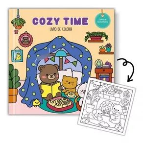 84914 COZY TIME LIVRO DE COLORIR