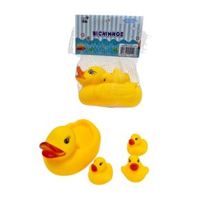 PD-1376-4 BRINQUEDO ANIMAL PATO CORES DIVERSAS