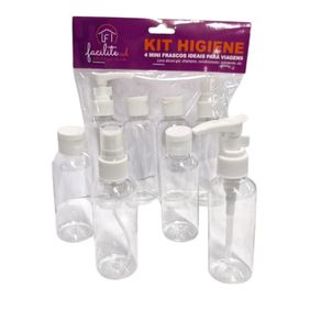 PSH-07 FRASCO P/VIAGEM C/4PECAS 110ML