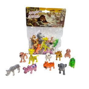 BA-12924 KIT DE ANIMAIS C/10 PECAS 20X15.5X2CM