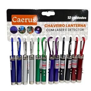 CRS-2234 CHAVEIRO LANTERNA C/LASER C/12
