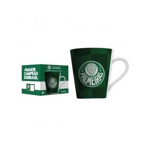 221380 CANECA PORCELANA 290ML PALMEIRAS-LICENCIADO