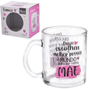 FBC01008 CANECA MAE BLESSED DE VIDRO 320ML