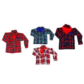 557/16 CAMISA INFANTIL FLANELADA