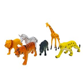 SUPER-22027 BRINQUEDO EM PLÁSTICO KIT ANIMAIS
