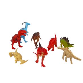 TOYS-24719 BRINQUEDO EM PLÁSTICO KIT DINOSSAUROS 19X26X6CM