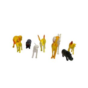 SUPER-22029 BRINQUEDO EM PLASTICO KIT ANIMAIS 20X15X3,5CM