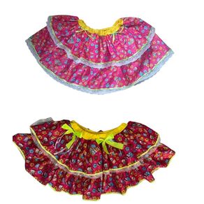 804 SAIA JUNINA ADULTO CORES SORTIDAS 40CM